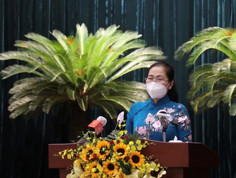 Ouverture de la 3e réunion du Conseil populaire de Ho Chi Minh-Ville du mandat 2021-2026